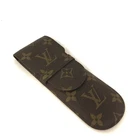 EGA Louis Vuitton Monogram Etui Stylos Pen Case Brown/6CG0705