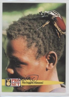 1992 Pro Set Guinness Book of Records Six-legged Samson! #78 3c7