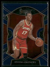 Onyeka Okongwu 2020-21 Panini Select Blue #66 RC Atlanta Hawks
