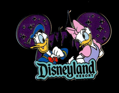 Donald Daisy Costco Travel 2024 Castle Disney Pin