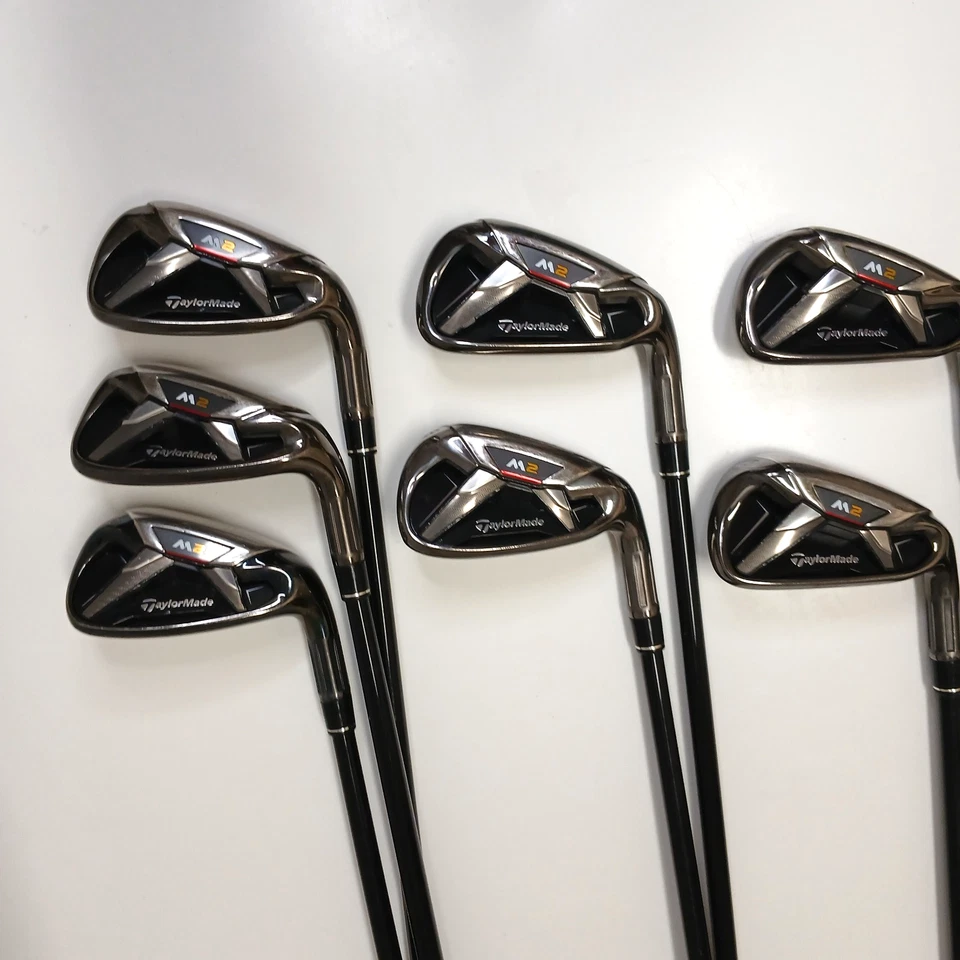 Набор айронов TaylorMade M2 5, 6, 7, 8, 9, PW + AW REAX 65 FLEX-Reg для правосторонней стойки - Изображение 3 из 4