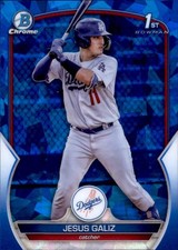 Jesus Galiz 1st Bowman #BCP-187 Los Angeles Dodgers