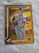 Topps 2025 Gilded Collection Jim Edmonds Gold /75 #94 Anaheim Angels