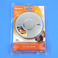 Sony CD Walkman D-EJ011 Silver Portable CD Player G-Protection Mega Bass New