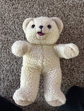 Vintage Snuggle Bear Plush 15 Inch 1985 Russ