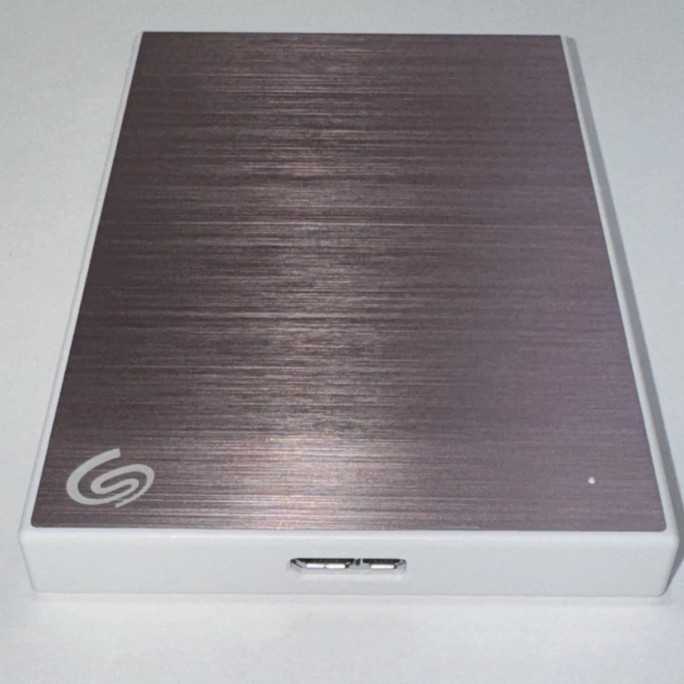 Seagate Backup Plus Slim 2TB Portable USB 3.0 HDD Rose Gold STHN2000405 Tested - Image 3 of 4