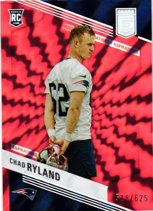 Chad Ryland Panini Donruss Elite #117 Aspirations Shimmer
