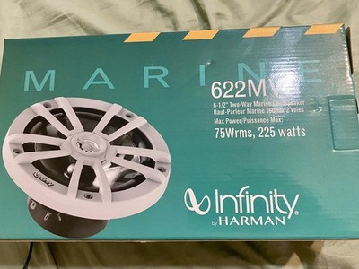 Infinity 6.5'' High-Performance 2-Way Marine Loudspeakers (Pair, White)