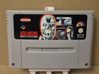 T2 Terminator 2 The Arcade Game - Super Nintendo / SNES - Spiel Modul - Getestet