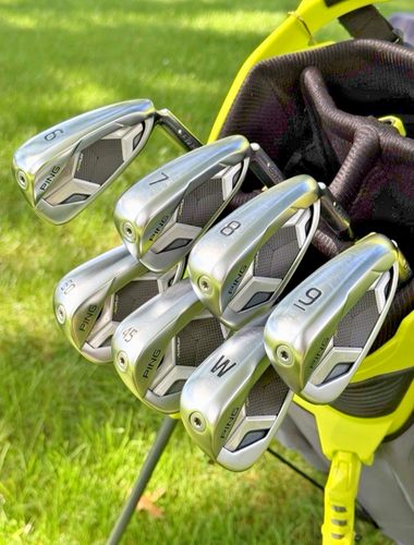 Fers De Golf Ping G430 5-PW, 45, 50 - Right-Handed, Graphite Aerotech I80 Stiff +1/2" - Occasion Bon état
