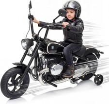 24V Ride on Motorcycle for Kids 200W Brushless Motor, 12 Miles Range