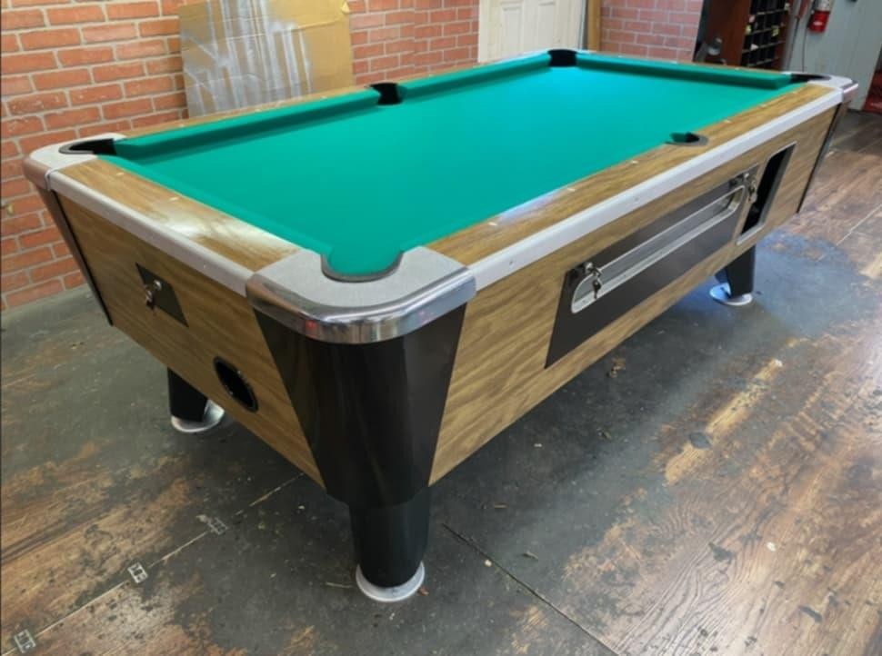 7' VALLEY COMMERCIAL COIN-OP POOL TABLE