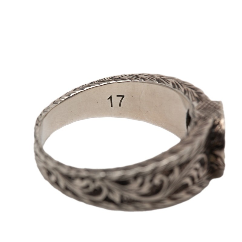 GUCCI Interlocking G Arabesque Ring #17 Women 【Us… - image 4