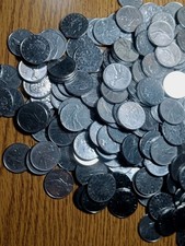 lotto 1,5 Kg monete da 50 lire vulcano  repubblica italiana 1 Tipo Circolate