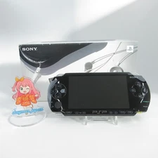 【Very Good】Sony PSP-1000 Black Console No Battery Japanese Ver #DEN1104/05