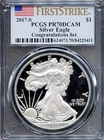 2017-S $1 Silver American Eagle PR 70 DCAM First Strike # 8422541 1 + Bonus