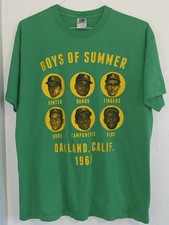 Oakland A’s Athletics Boys of Summer 1969 Green Shirt Mens Size XL MLB Baseball