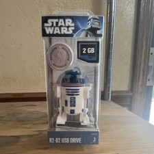 Star Wars R2-D2 2GB USB Flash Drive Removable White/Blue for Laptop PC