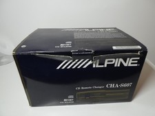 Alpine HIGH END CDWechsler CHA-S607 Opt. Ausgang RARITÄT in OVP VINTAGE HIFI