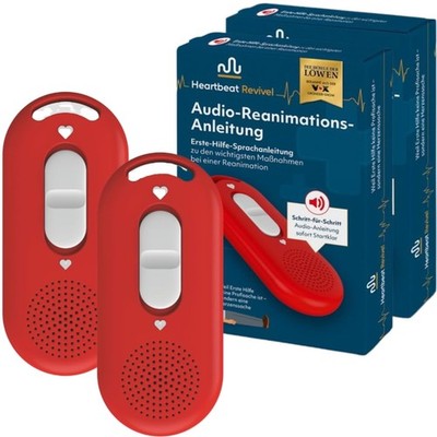 Heartbeat Revival Audio-Reanimations-Anleitung 2Er Set | Klare Schritt-Für-Schri