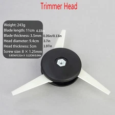 Plastic Trimmer Head Cutter Blade For STIHL 6-3 FS38 FS40 FS45 FS46 FS50 g