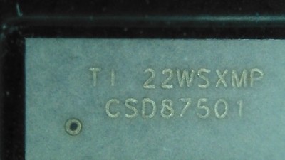 CSD87501L  CSD87501   Dual N-Channel MOSFET 30V 14A BGA 10Pins