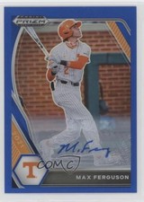 2021 Panini Prizm Draft Picks Blue 38/99 Max Ferguson #PDP160 Auto 0tw4