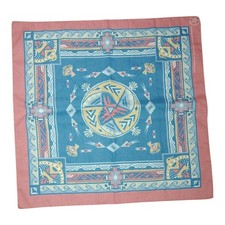 Vintage Wamcraft Southwest Tribe Native/Western Bandana Handkerchief USA RN14193