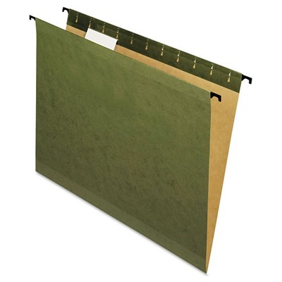 SureHook Reinforced Hanging Folders, Letter Size, Standard Green, 20 per Box ...