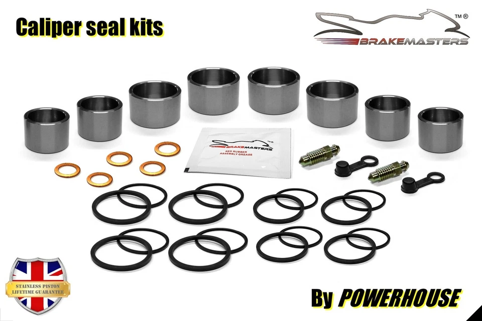 Yamaha XV1900 Stratoliner S 2012 front brake caliper piston seal replacement kit Foto 2 de 4