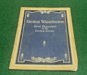 VINTAGE GEORGE WASHINGTON JOHN HANCOCK MUTUAL INSURANCE BOOKLET BOSTON (1933)
