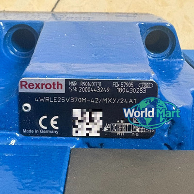 Brand new Rexroth R901401731 4WRLE25V370M-4X/MXY/24A1 Proportional Valve