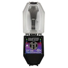 SSP-50XL Portable RV Smart Surge Protector, Black, 50 Amp