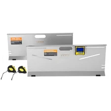 Stainless Steel 2-Pack Alignment Plates with 0.1° Accuracy Digital Sensors