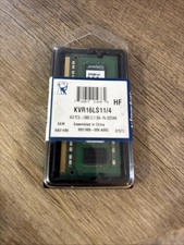 Kingston PC3-12800 4 GB SO-DIMM 1600 MHz PC3-12800 DDR3 SDRAM Memory...