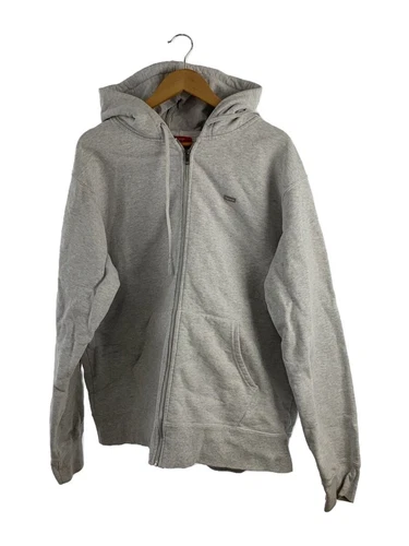 Sweatshirts zippés avec logo petite boîte réfléchissante suprême/XXL/Coton/GRIS d'occasion
