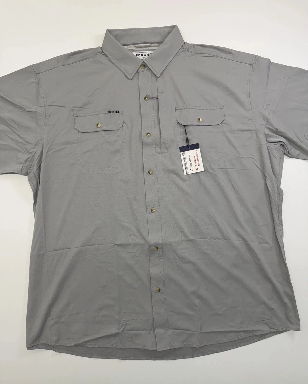 Poncho Short Sleeve Shirt The Grey Fox Mens Size XXL Regular Fit Button Up New!
Opens in a new windo