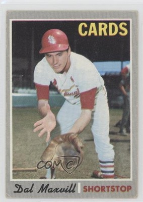 1970 Topps Dal Maxvill #503 15wb