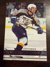 2006-07 Mikko Lehtonen Upper Deck Young Guns rookie hockey card #223 - Predators. rookie card picture