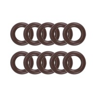 10 Fluorkautschuk O-Ringe 7Mm Od 4Mm Id 1.5Mm Breite Metrisch Fkm Dichtung