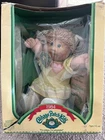 Vintage 1984 Official Cabbage Patch Kids Doll Blonde Blue Eyes In Box Papers