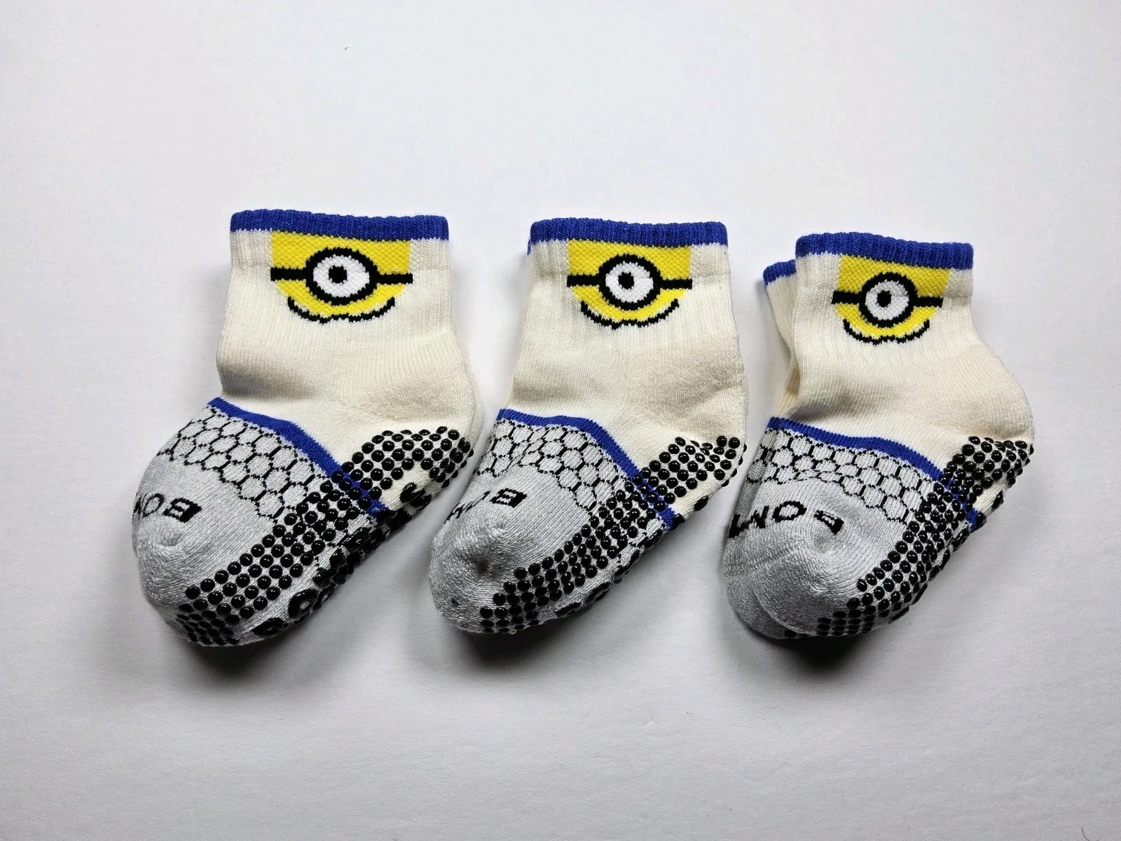 Bombas Toddler Minions Gripper Grip Socks Lot Of 3 Pairs Size T
Opens in a new window or tab