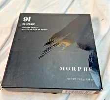 NEW IN BOX MORPHE 91 SO ICONIC 9 SHADE PALETTE EYESHADOW