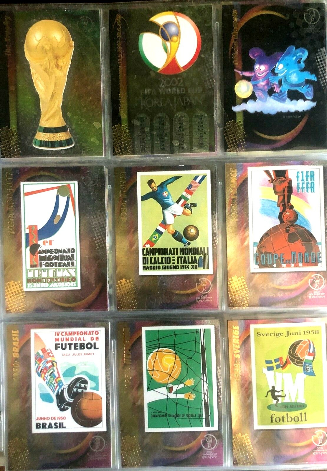 Panini 2002 FIFA World Cup Soccer Cards