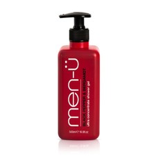men-u Black Pepper & Bergamot Shower Gel 500ml | Supersize Body Wash with Pump