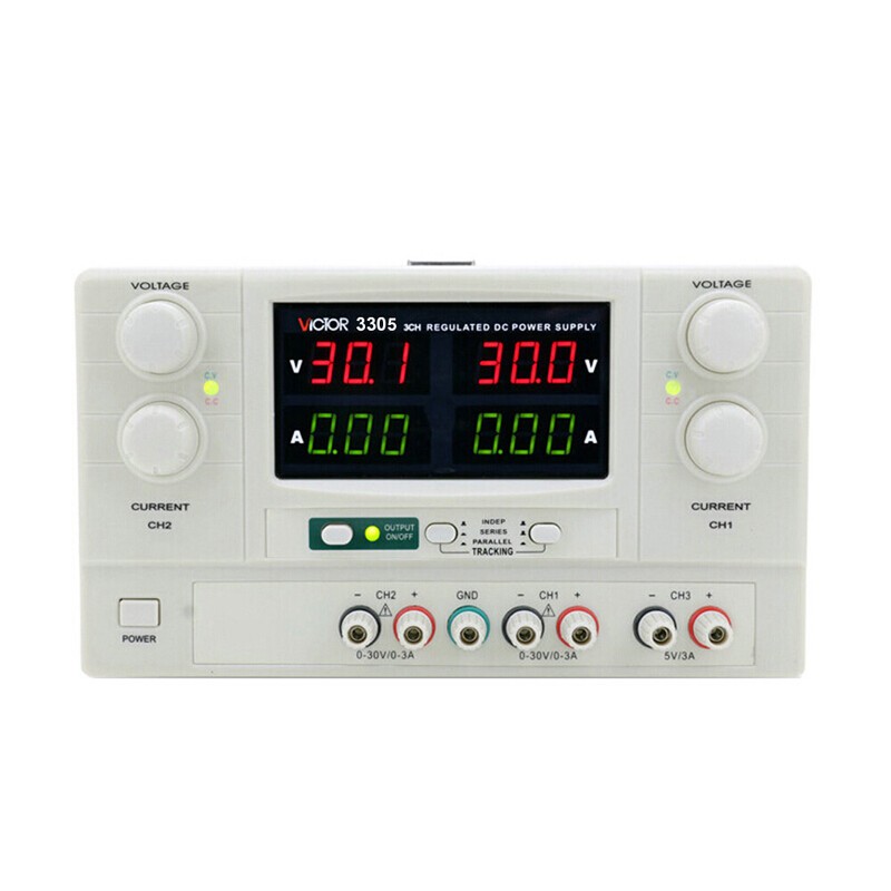 VICTOR 3303 /3305 30V 3A Adjustable Stabilization Bench DC Stable Power Supply