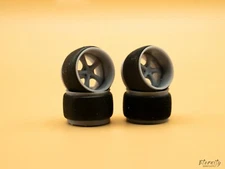 1/24 Work Wheels VSKF + Low Profile Tires-3D Print-US SELLER