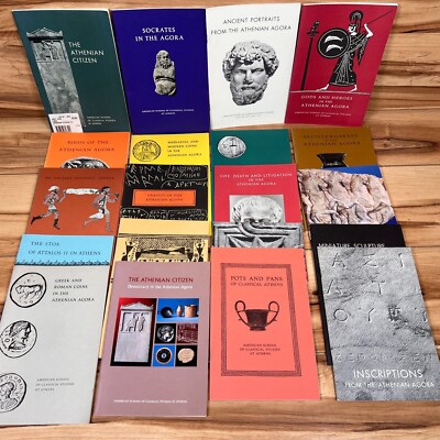 HUGE LOT 20 American School of Classical Studies at Athens Booklets