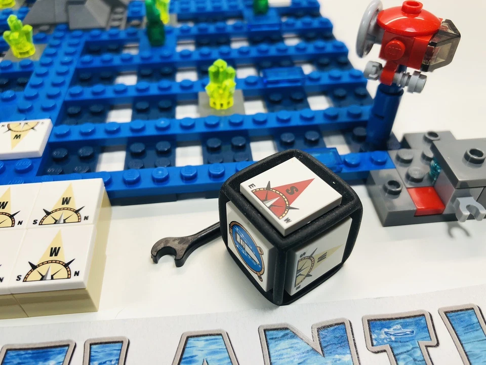 Lego Game: Atlantis Treasure 3851 Complete w/ Instructions - Image 4 of 4