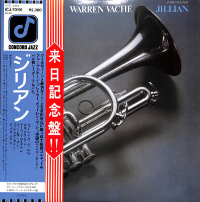 LP Warren Vaché Jillian OBI, INSERT INCL. JAPAN NEAR MINT Concord Records